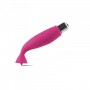 stimolatore clitoride mini vibratore vaginale in silicone rosa finger fan stem sex toys