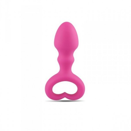 Fallo plug anale in silicone dildo realistico anale vaginale HEART CLIP TIP