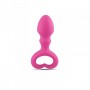 Fallo plug anale in silicone dildo realistico anale vaginale HEART CLIP TIP