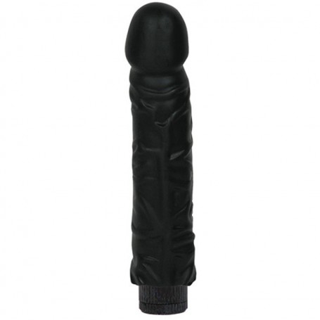 Vibratore Realistico Cock vibrating dildo black 7