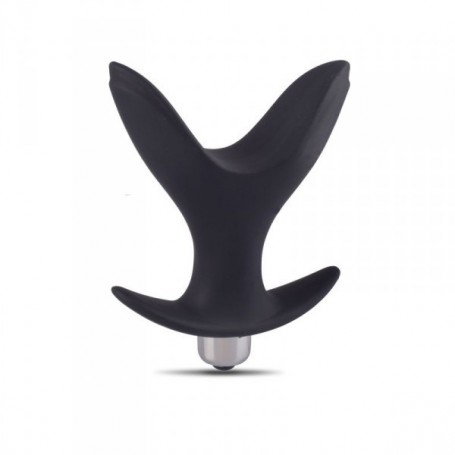 Vibratore plug anale fallo vibrante in silicone sex toys dilate ass