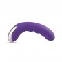 Vibratore vaginale in silicone fallo vibrante ricaricabile flex com curl