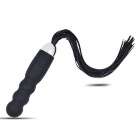 Fallo vaginale dildo anale realistico in silicone frusta bondage fetish nero sex toys whip