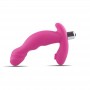 Vibratore stimolatore vaginale per clitoride doppio realistico in silicone  per punto G pink dildo