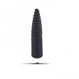 Vibratore mini dildo vibrante nero fallo in silicone fingers fan sex toys