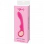 Vibratore vaginale in silicone dildo ricaricabile vibromassaggiatore fallo vibrante realistico rosa