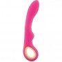 Vibratore vaginale in silicone dildo ricaricabile vibromassaggiatore fallo vibrante realistico rosa