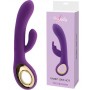 Vibratore vaginale doppio rabbit dildo vibrante con stimolatore vaginale in silicone impermeabile