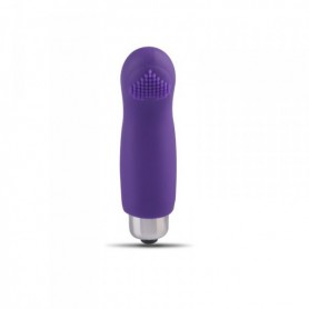 stimolatore vaginale fallo mini vibrante da dito in silicone per clitoride