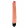 Vibratore realistico maxi grande big king cock dildo fallo anale vaginale impermeabile 10 flesh