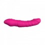 Vibratore in silicone realistico vaginale fallo dildo vibrante ricaricabile impermeabile rosa