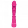 Vibratore realistico vaginale anale fallo dildo vibrante stimolatore ricaricabile rosa