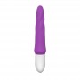 Vibratore in silicone realistico vaginale anale dildo fallo vibrante in silicone unicorn vibe purple