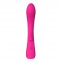 Vibratore vaginale in silicone massaggiatore stimolatore fallo dildo vibrante plot clit pink