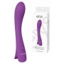 Vibratore ricaricabile vaginale in silicone massaggiatore stimolatore fallo dildo vibrante plot clit purple