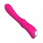 Vibratore vaginale stimolatore per donna in silicone fallo dildo vibrante convex pink