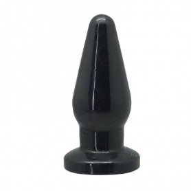 plug anale slim maxi butt fallo dildo anale con pietra nero