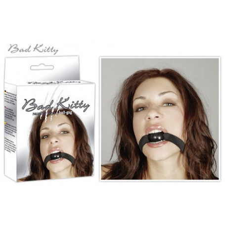 Morso tondo black bad kitty ball gag