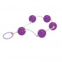 Palline del piacere anali vaginali jelly anal love balls violet