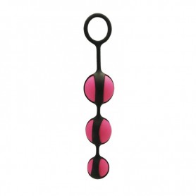 triple Palline vaginale kegel rosso stimolatore massaggio pavimento pelvico