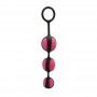 triple Palline vaginale kegel rosso stimolatore massaggio pavimento pelvico