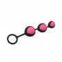 triple Palline vaginale kegel rosso stimolatore massaggio pavimento pelvico