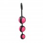 triple Palline vaginale kegel rosso stimolatore massaggio pavimento pelvico