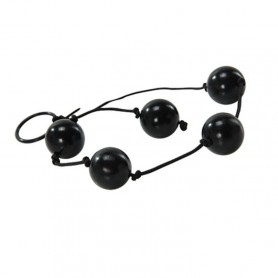 Palline del piacere anali vaginali jelly anal love balls black