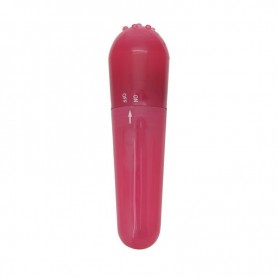 round mini stimolatore vaginale slim fallo vibrante pink vibratore clitoride sex toy the rube