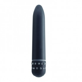 Vibratore vaginale stimolatore fallo vibrante nero classic black