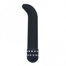 Vibratore dildo fallo vibrante per punto G stimolatore vaginale nero sex toys stimola g