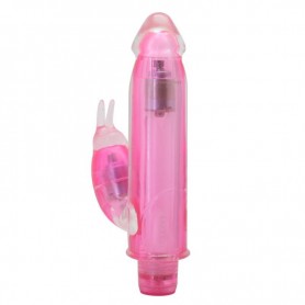 Vibratore vaginale doppio stimolatore clitoride the ft point dildo fallo vibrante