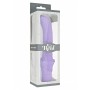 Vibratore dildo fallo vibrante vaginale per punto g stimolatore donna in silicone viola