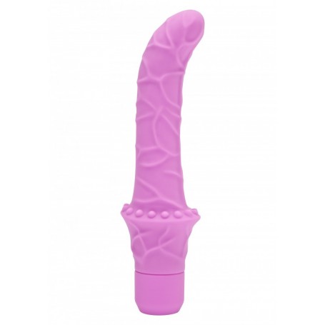 Vibratore fallo dildo vibrante vaginale per punto g stimolatore donna in silicone pink