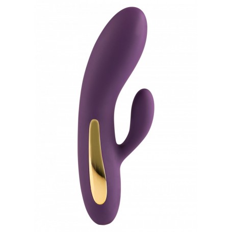 Vibratore Rabbit in silicone fallo dildo doppio vibrante stimolatore per clitiride donna