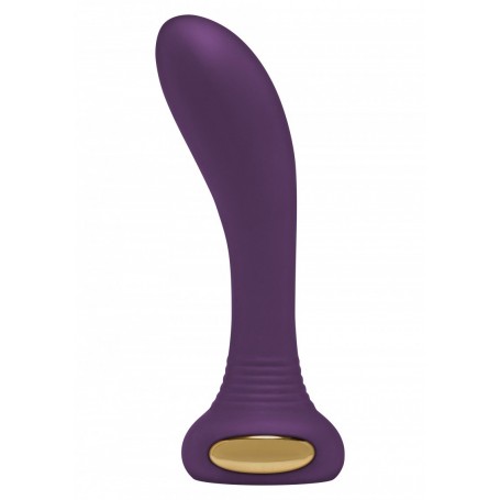 Vibratore vaginale anale in silicone dildo fallo vibrante zara sex toy ricaricabile