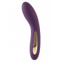 Vibratore vaginale stimolatore per punto G dildo fallo ricaricabile impermeabile sex toys purple