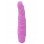 Vibratore vaginale anale pink realistico fallo dildo vibrante in silicone slim sex toys