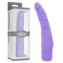 Vibratore vaginale realistico purple get real slim dildo fallo vaginale anale vibrante