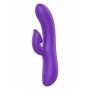 Vibratore rabbit doppio stimolatore vaginale succhia vagina dildo fallo vibrante in silicone impermeabile ricaricabile