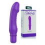 Vibratore realistico in silicone dildo fallo vibrante vaginale stimolatore punto g sex toys viola