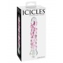 fallo in vetro vaginale anale glass dildo icicles no 7 sex toys massaggiatore stimolatore