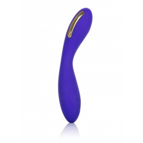 Vibratore stimolatore vaginale anale dildo fallo in silicone vibrante con scarica elettrica  impulse