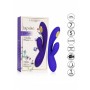 Vibratore rabbit ricaricabile dildo doppio fallo vibrante impermeabile con stimolatore clitoride