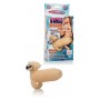 Guaina fallica indossabile anello fallico vibrante prolunga per il pene 4 Way Arouser Beaver