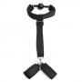 Costrittivio bondage back restraint gag black con manette e morso fetish sexy harness