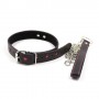 Easy collar leash black collare con guinzaglio bondage fetish nero restriant costrittivo sexy