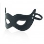 Mistery mask black mschera fetish bondage per uomo e donna in pelle sintetica sexy