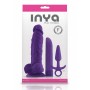 Kit sex toys fallo dildo vaginale realstico con ventosa vibratore e plug anale