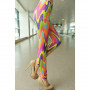 Leggins candy color a onde